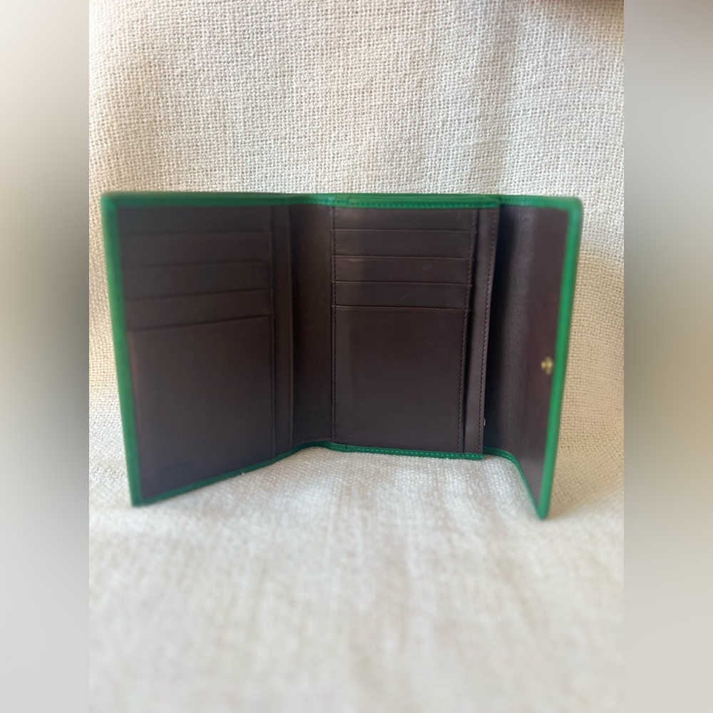 Coach trifold leather wallet EUC - Picture 7 of 11